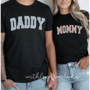 Varsity Style Gender Reveal Mommy And Daddy Matching Shirts – The Best Shirts For Dads In 2023 – Cool T-shirts