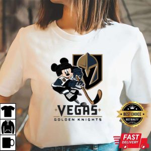 Vegas Golden Knights Mickey Mouse Play Hockey Disney Dad Shirt – The Best Shirts For Dads In 2023 – Cool T-shirts