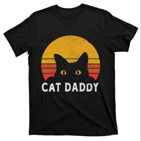 Vintage Cat Lover Dad T-Shirt – The Best Shirts For Dads In 2023 – Cool T-shirts