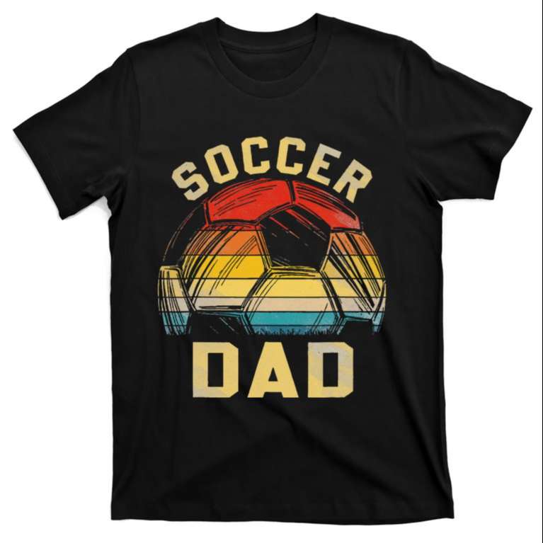 Vintage Soccer Dad Cool Father's Day Soccer T-Shirt - The Best Shirts For Dads In 2023 - Cool T-shirts