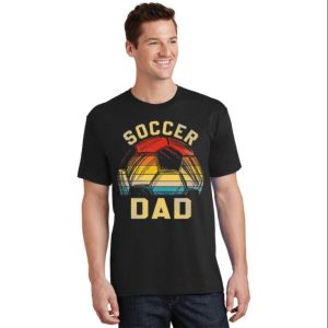 Vintage Soccer Dad Cool Father’s Day Soccer T-Shirt – The Best Shirts For Dads In 2023 – Cool T-shirts