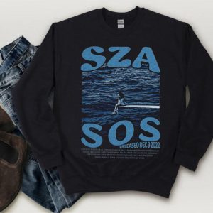 Vintage Sza Sos Album Cover Sweatshirt – Apparel, Mug, Home Decor – Perfect Gift For Everyone