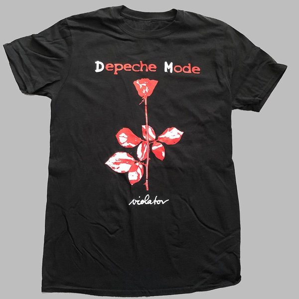 Violator Album Depeche Mode Rose T-shirt 80s Band Fans Gifts – Apparel, Mug, Home Decor – Perfect Gift For Everyone