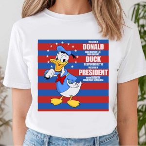 Vote For Donald Duck President Funny Disney Shirts For Dads The Best Shirts For Dads In 2023 Cool T shirts 2