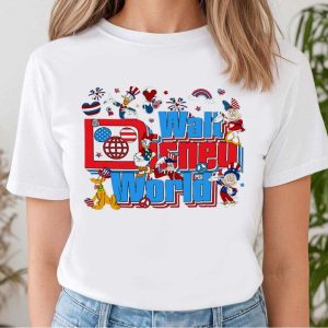 Walt Disney World Pluto And Friends Happy 4th Of July Disney Dad Shirt The Best Shirts For Dads In 2023 Cool T shirts 2