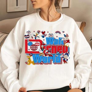 Walt Disney World Pluto And Friends Happy 4th Of July Disney Dad Shirt The Best Shirts For Dads In 2023 Cool T shirts 3