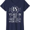 Womens 5th Wedding Anniversary Shirts For Her – 5 Years Marriage T-Shirt – Apparel, Mug, Home Decor – Perfect Gift For Everyone