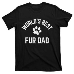 Would’s Best Fur Dad Retro Dog And Cat Daddy Shirt – The Best Shirts For Dads In 2023 – Cool T-shirts