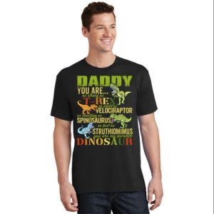 You Are My Favorite Dinosaur Daddysaurus T-Shirt – The Best Shirts For Dads In 2023 – Cool T-shirts