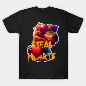 trex steal heart T-Shirt