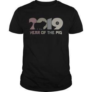 2019 year of the pig vintage shirt