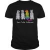 4 Tigers dare to be different LGBT shirt