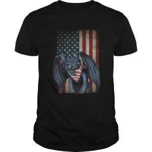 4th Of July American Flag Toothless Shirt