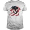 4th Of July Golden Retriever American Flag Shirt