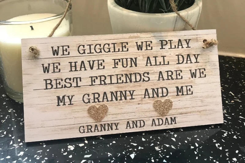 personalised plaques