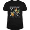 A woman cannot survive on chicken alone she also needs dogs shirt