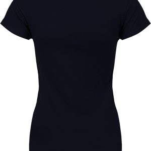 ACDC Hard As Rock Ladies Navy Blue T Shirt 2