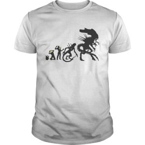 Alien Xenomorph evolution shirt