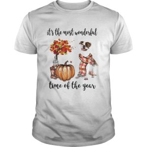 American Pit Bull Terrier its the most wonderful time of the year shirt