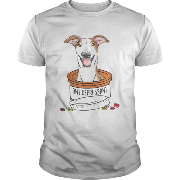 Antidepressant Greyhound Dog shirt