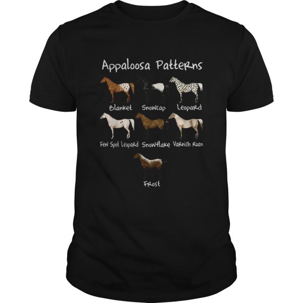 Appaloosa patterns blanket snowcap leopard few spot leopard shirt