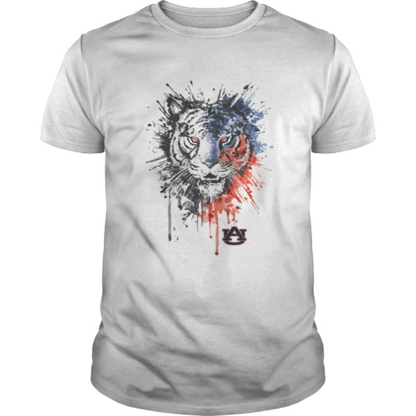 Auburn Tigers face tiger shirt