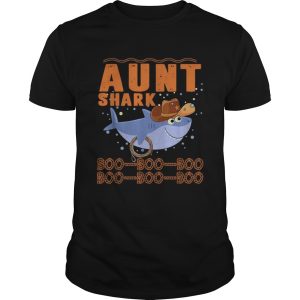 Aunt shark boo boo boo boo boo boo shirt