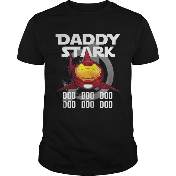 Avengers Iron Man daddy Stark shark doo doo doo doo doo doo shirt