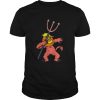 Awesome Trump Halloween Trumpkin Funny Devil Dabbing Dab Pumpkin shirt
