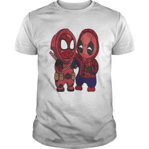 Baby Chibi Spiderman And Deadpool shirt