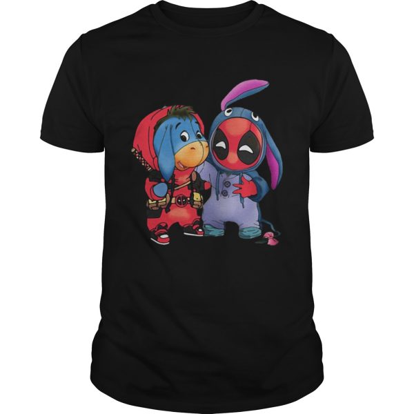 Baby Donkey and Deadpool shirt