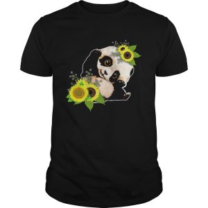 Baby Panda Sunflower shirt