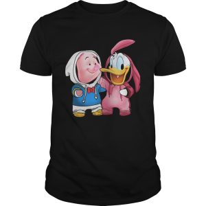 Baby Piglet and Donald Duck shirt