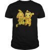 Baby Pooh and Pikachu shirt