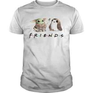 Baby Yoda Frog and Penguin Friends shirt