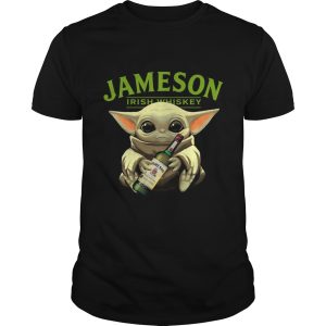 Baby Yoda Hug Jameson Irish Whiskey shirt