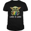 Baby Yoda Love Is Love shirt