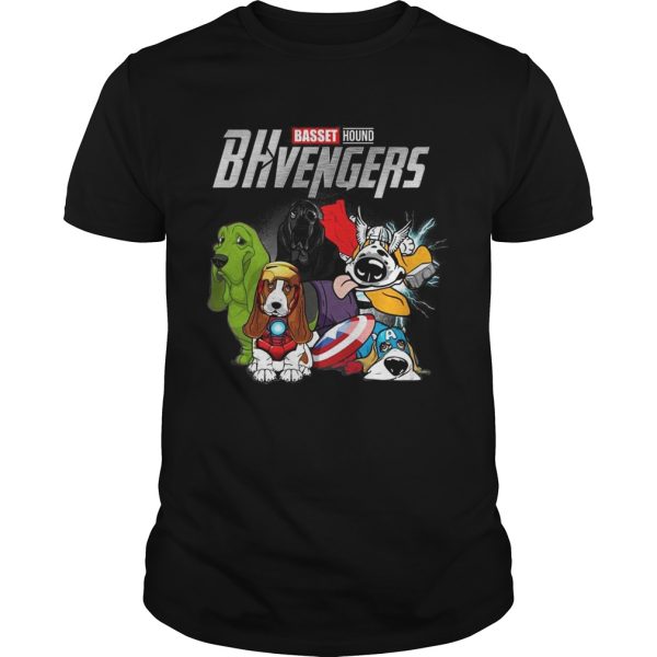 Basset Hound BHvengers Marvel Avengers shirt