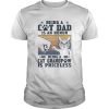 Being a paw cat dad is an honor being a cat grandpaw is priceless fathers day vintage retro shirt