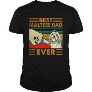 Best Maltese Dad Ever Vintage shirt