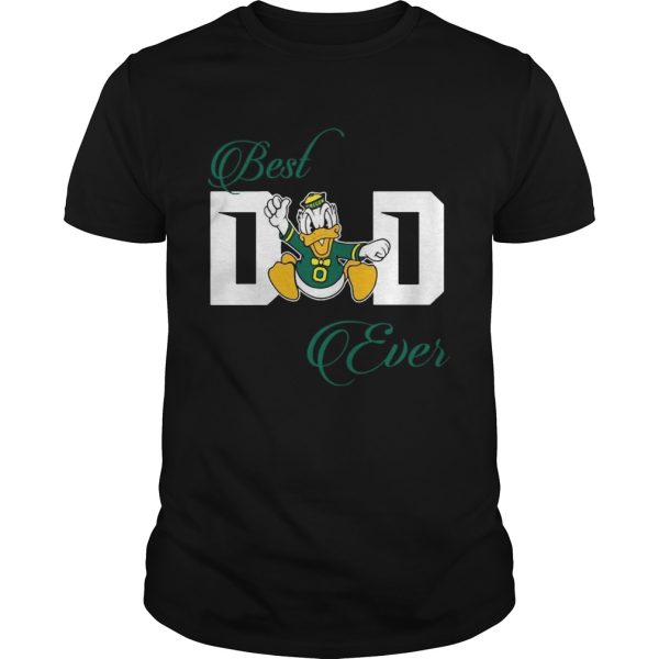 Best Oregon Ducks Dad Ever Football Tshirt