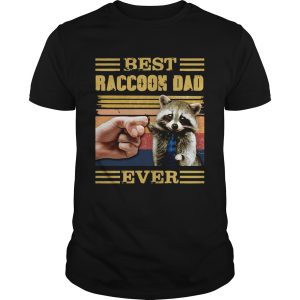 Best Raccoon Dad Ever Vintage shirt