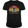 Best Schnauzer dad ever sunset shirt