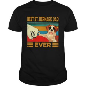 Best StBernard Dad Ever Vintage shirt