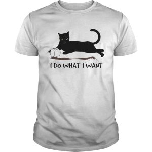 Black Cat Coffee I Do What I Want shirt