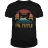 Black Cat Face Mask Ew People Vintage shirt
