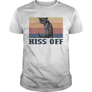 Black Cat Hiss Off Vintage shirt