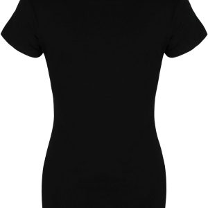Black Is My Happy Colour Ladies Black Merch T-Shirt