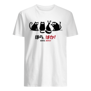 Black cat Hora Bake shirt