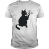 Black cat I found this humerus funny poster shirt